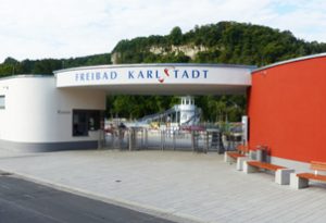 Sanierung Freibad Karlstadt mit Erneuerung der Becken und der Funktionsgebäude