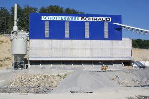 Neubau Klassieranlage Schotterwerk Schraud