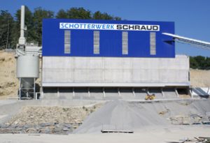 Neubau Klassieranlage Schotterwerk Schraud